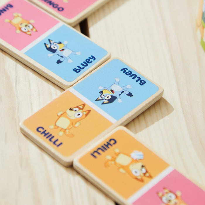 8th Wonder Personalised Bluey Wooden Dominoes