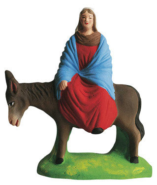 Advent Mary on the Donkey - Marie sur l'âne - Size #2 / Elite