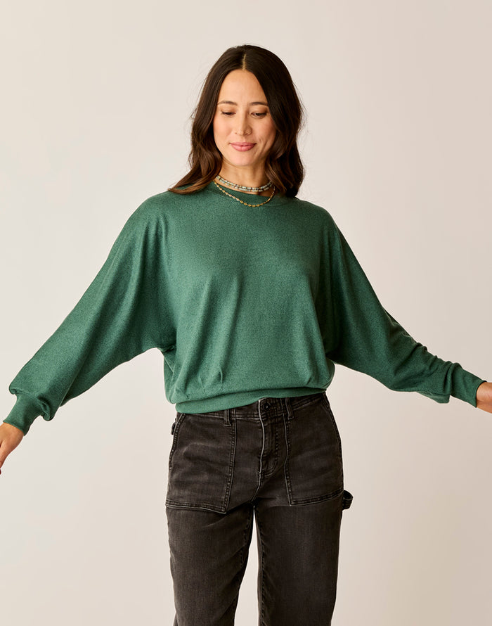 Anneke Supersoft Dolman: Bistro Heather