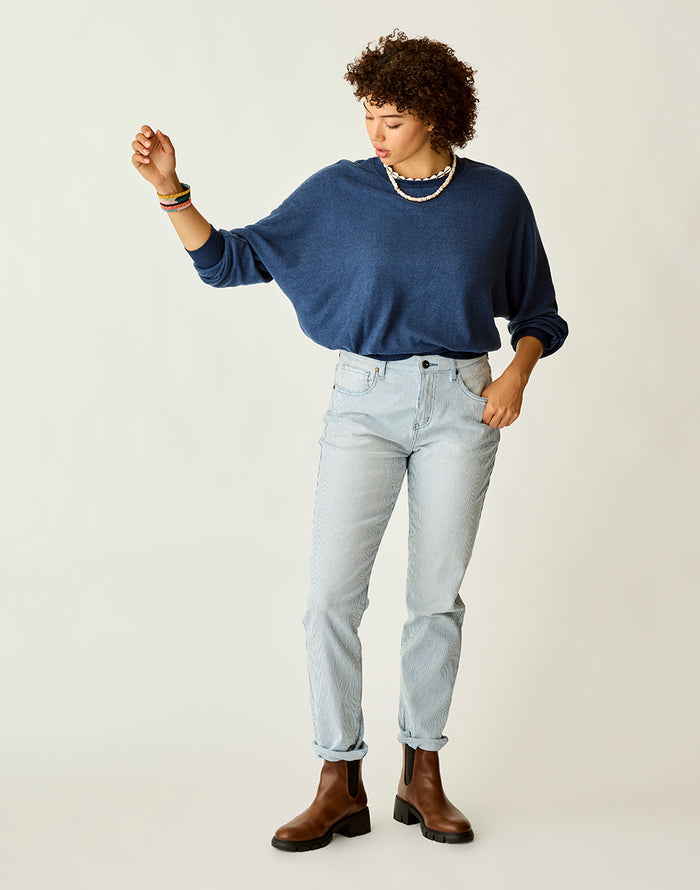 Anneke Supersoft Dolman: Navy Heather