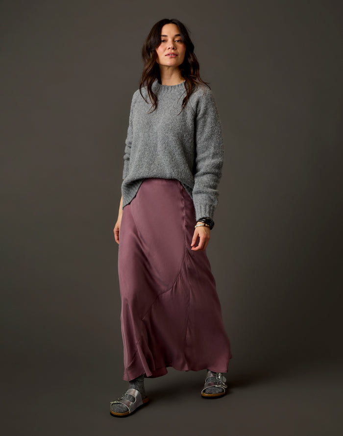 Aria Sweater: Mid Grey