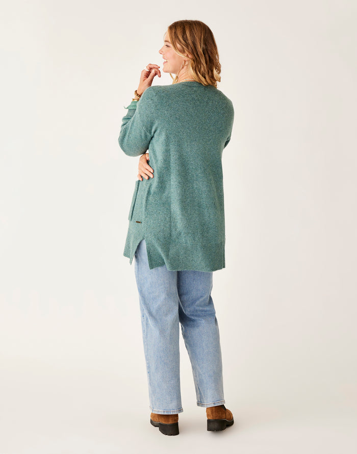Aster Fuzzy Topper: Forest Heather - FINAL SALE