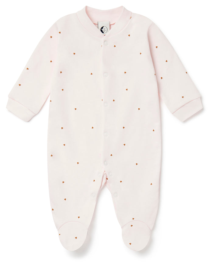 BABY SLEEPSUIT | TINY HEARTS
