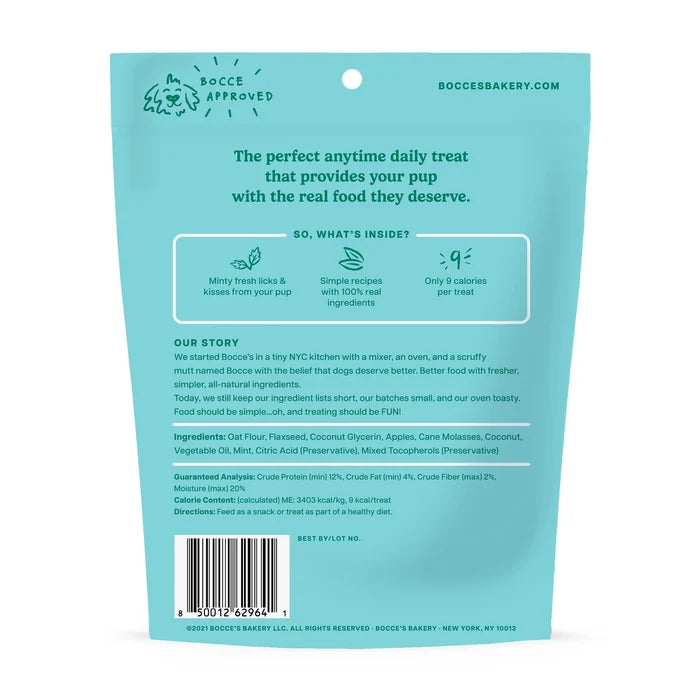 Bocce's Bakery Brushy Bites - Soft and Chewy Dog Treats