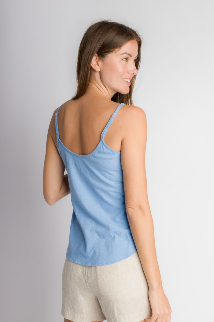 Cami | Women's Anti-Stain Cotton Linen Knit Camisole