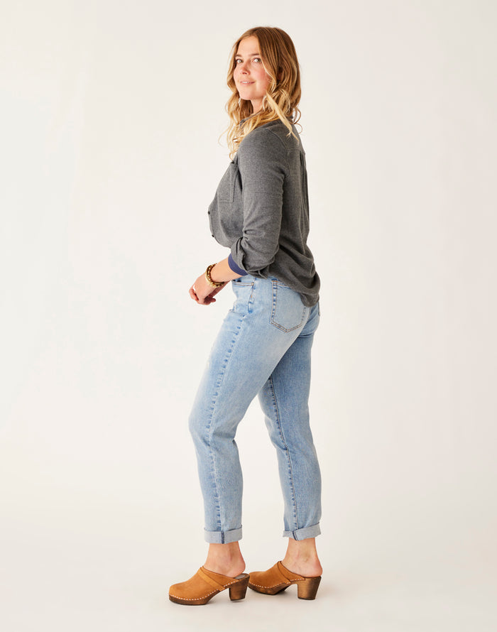 Carson Hi Rise Jean: Deconstructed