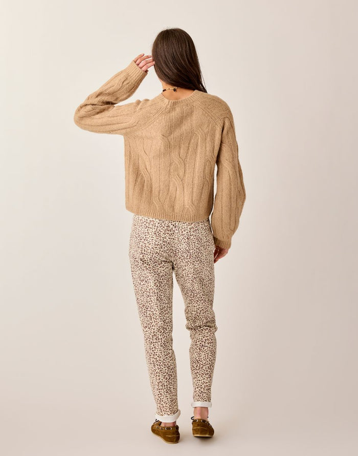 Carson Hi Rise Jean: Leopard