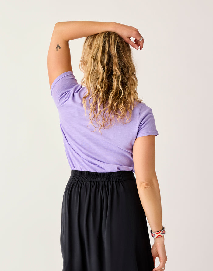 Cassidy Graphic Tee: Tulip Beach - FINAL SALE