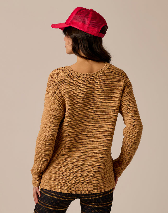 Clarissa Sweater: Camel
