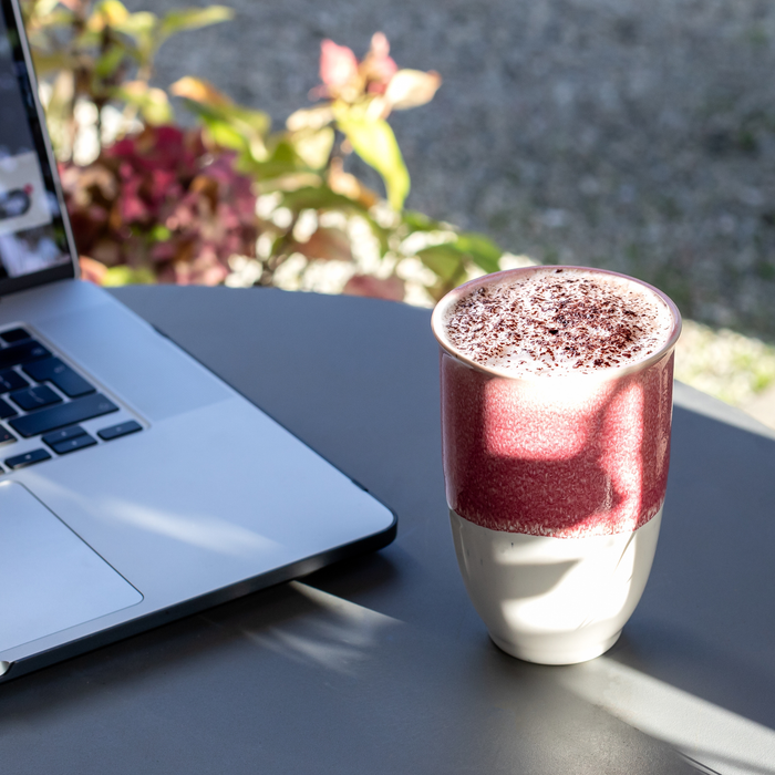 Coral Pink Cup