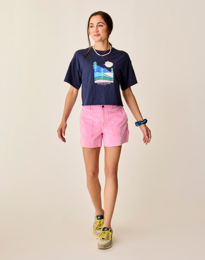 Corey Butter Short: Rose Pink - FINAL SALE