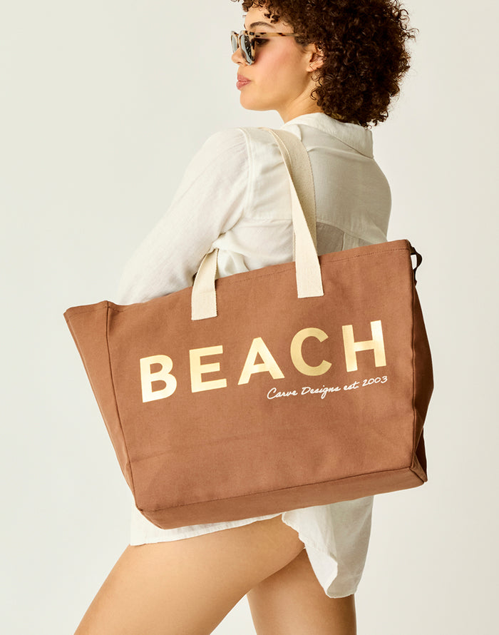 Cotton Tote: Beach