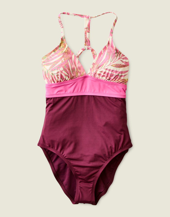 Dahlia One Piece: Pink Oasis w. Nirvana - FINAL SALE