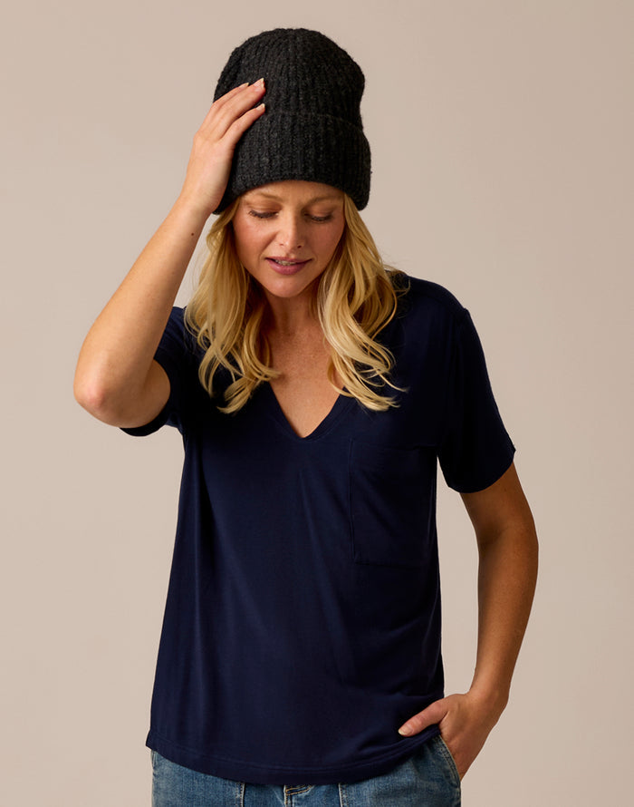 Darcy Wool Beanie: Wall Street