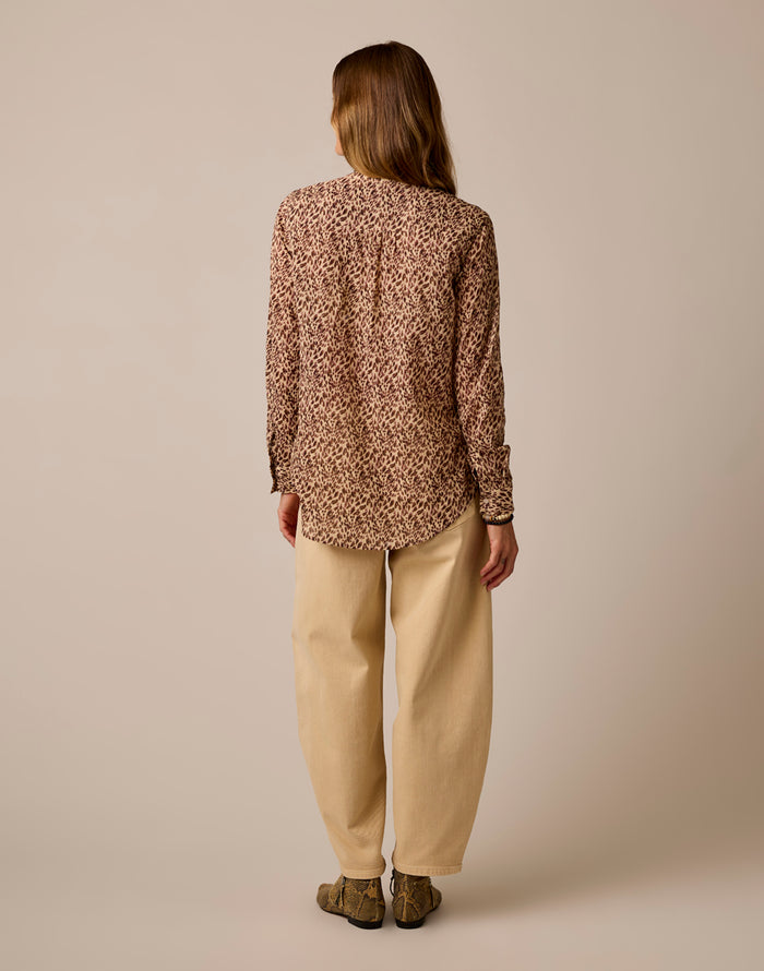Dylan Gauze Tunic: Catwalk