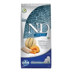 Farmina N&D Ocean Cod, Pumpkin & Cantaloupe Melon Dry Dog Food