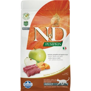 Farmina N&D Pumpkin Venison & Apple Dry Cat Food