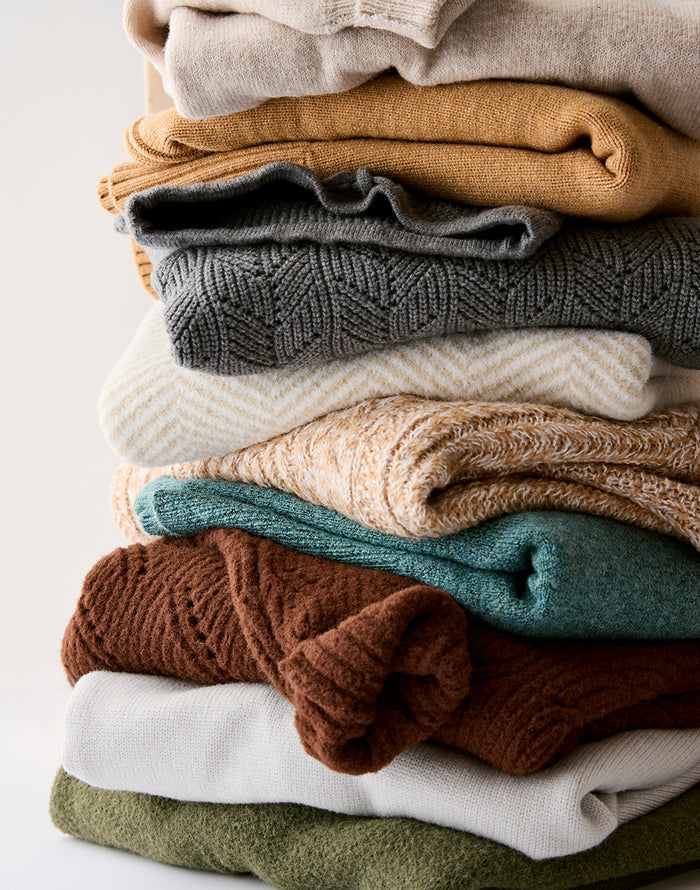 Field Sweater: Camel Heather - FINAL SALE