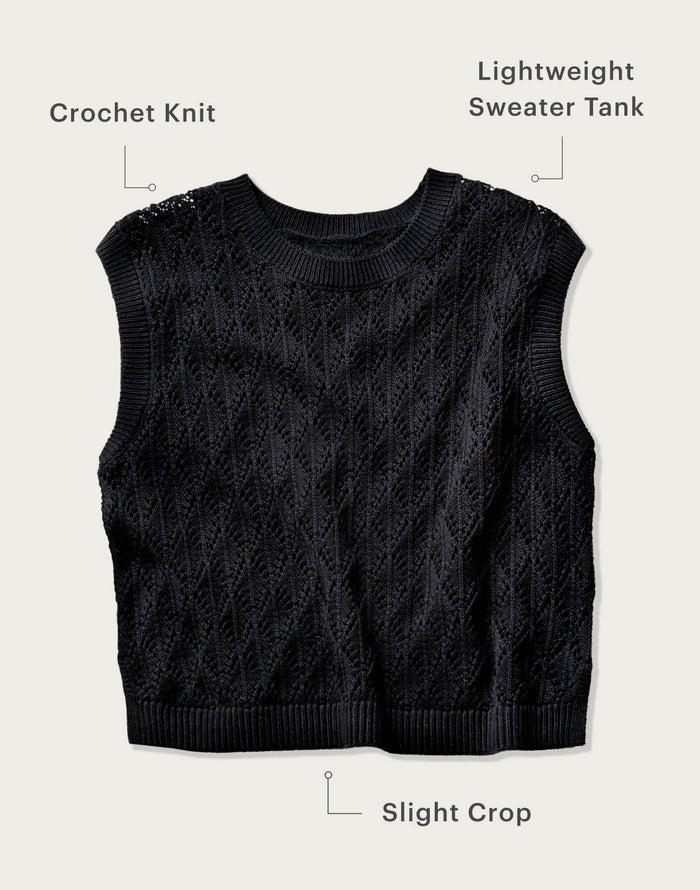 Fox Sweater: Black