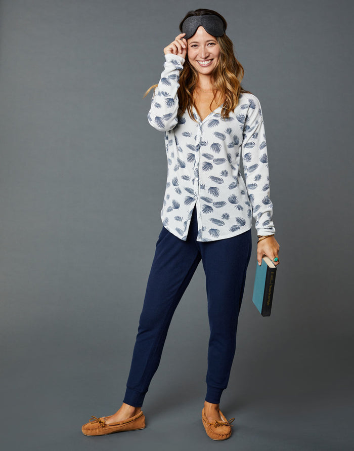 Garner Jogger: Navy Heather