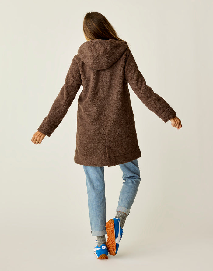 Indy Boucle Jacket: Espresso