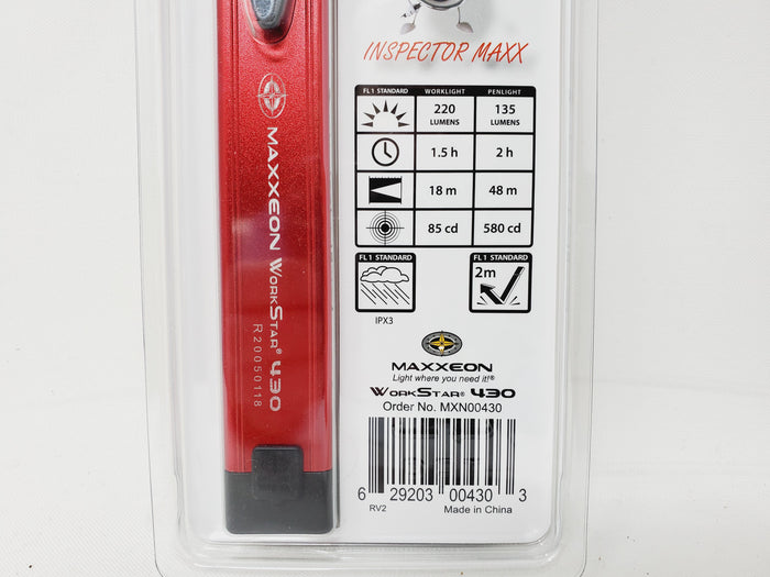 Inspector Maxx LED Pen Light-Maxxeon-Atlas Preservation