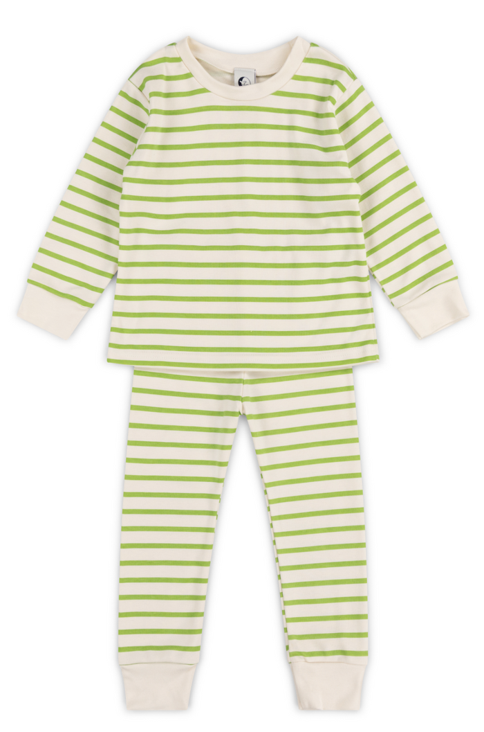 KIDS CLASSIC PYJAMA SET | GREEN BRETON
