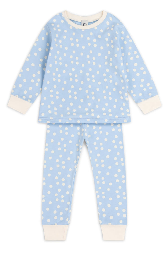 KIDS TODDLER PYJAMA SET | DOTTY BLUE