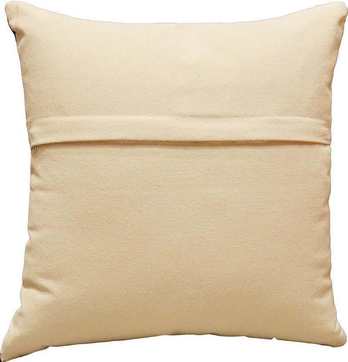 Klimt Green Swirls Decorative Pillow Cover Hand Embroidered Art Silk 18x18" - KashmirDesigns