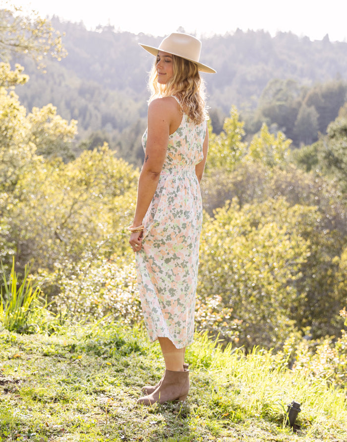 Macy Dress: Cloud Wildflower - FINAL SALE