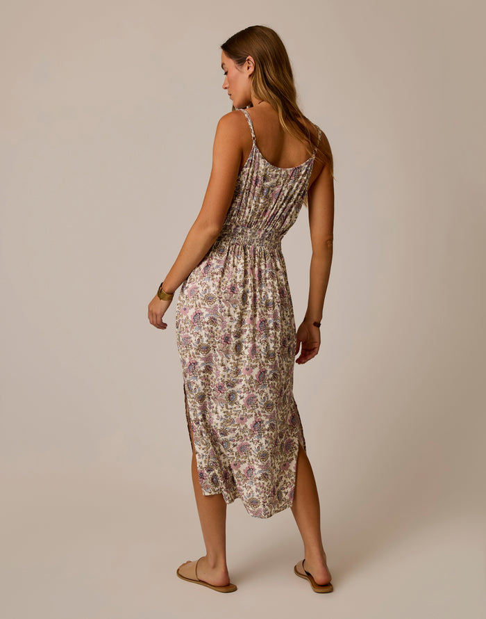 Macy Dress: Ecru Isla