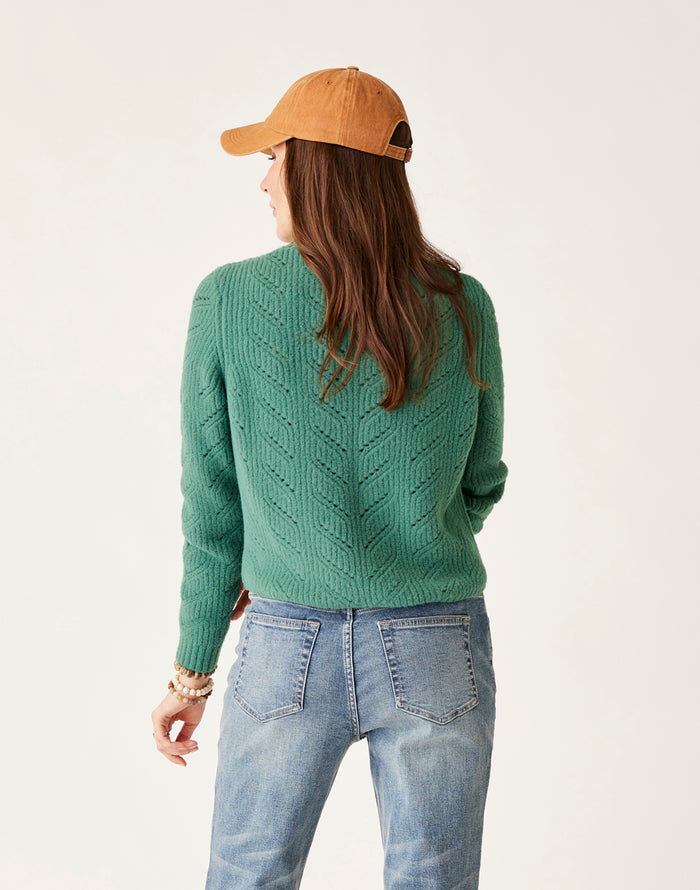 Monroe Sweater: Forest - FINAL SALE