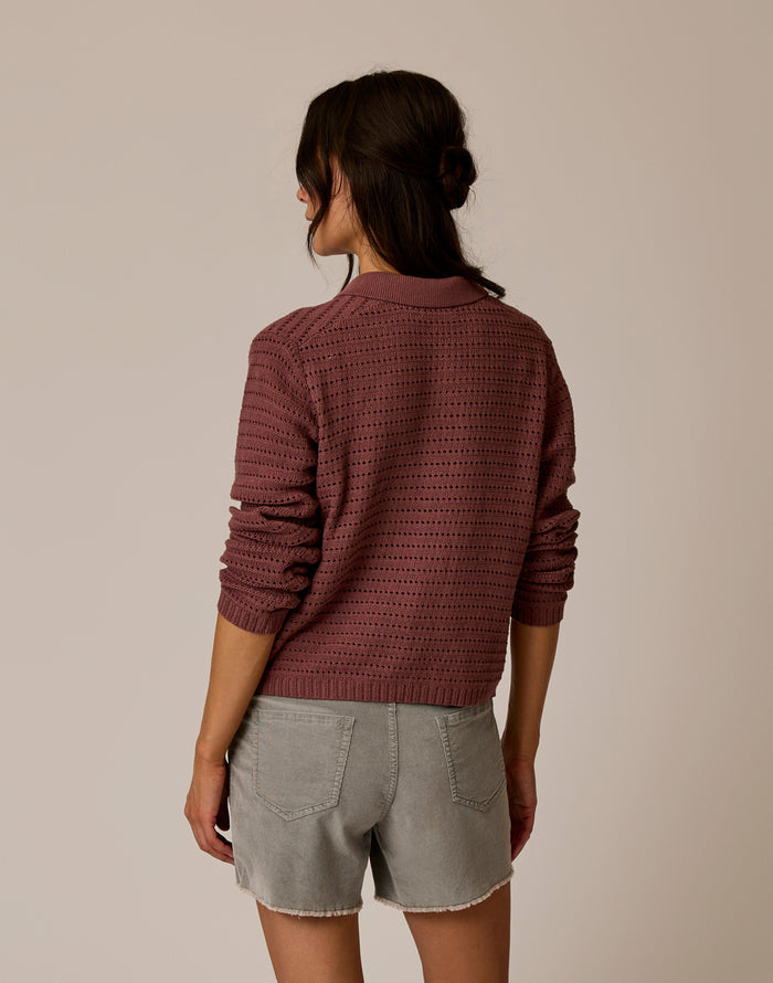 Morgan Polo Sweater: Coco