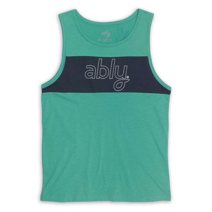 Outline Tank | Men's Cotton Mesh Tank Top