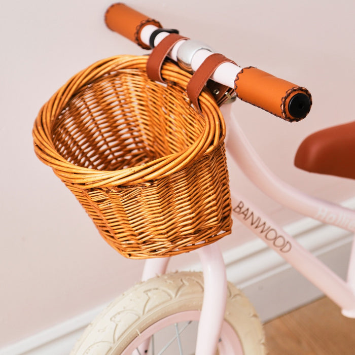 Personalised Banwood First Go Balance Bike in Pink