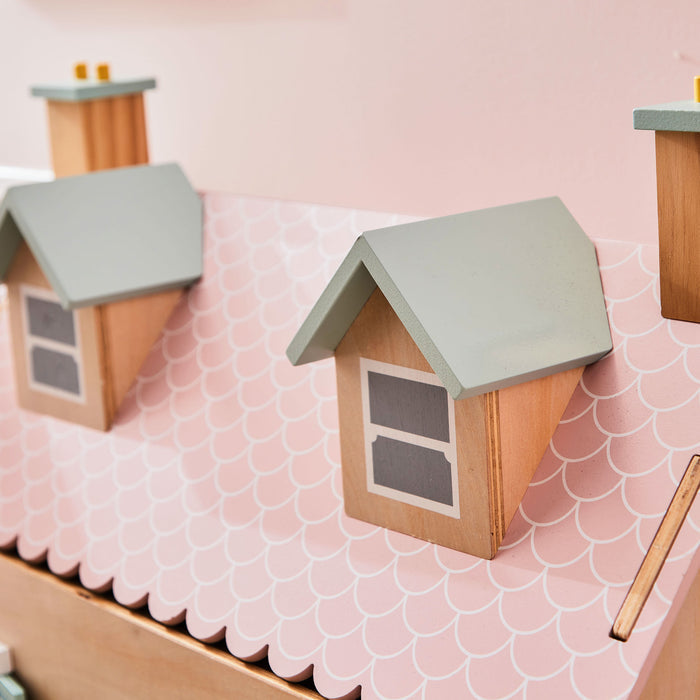 Personalised Colourful Wooden Doll’s House FSC®