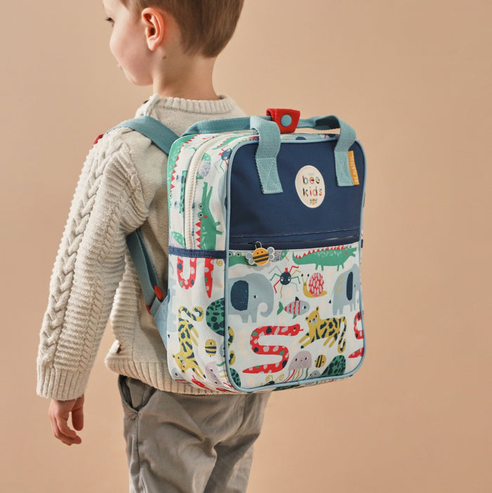 Personalised Just Bee Kids Animal Backpack