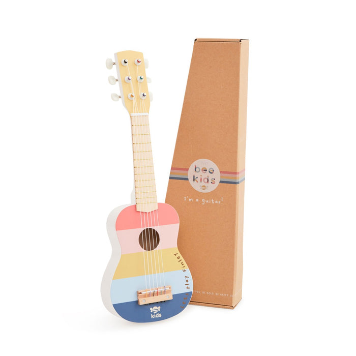 Personalised Just Bee Kids Toy Guitar FSC®