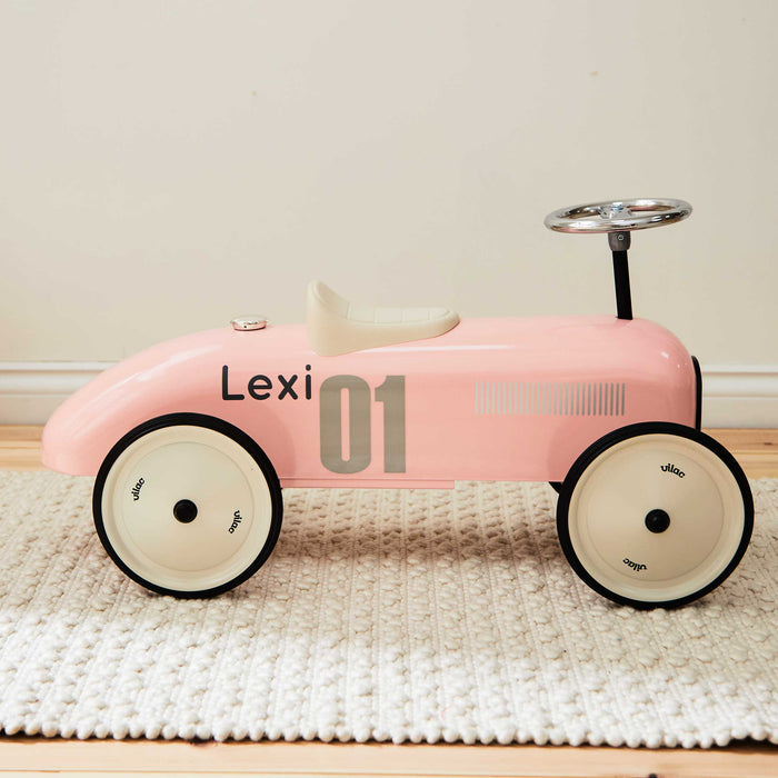 Personalised Pink Vilac Ride On Toy