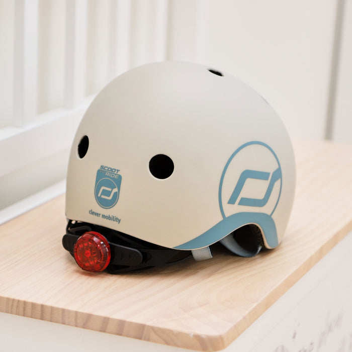 Personalised Scoot and Ride Ash Helmet XXS-S