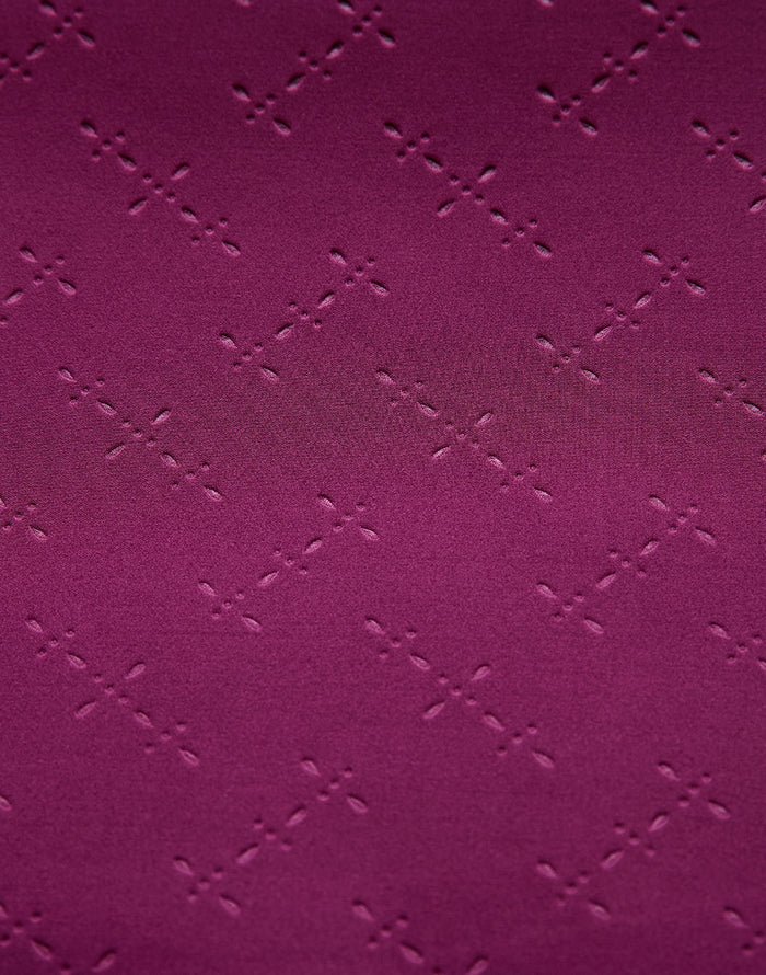 Platte Short: Disco Embossed - FINAL SALE