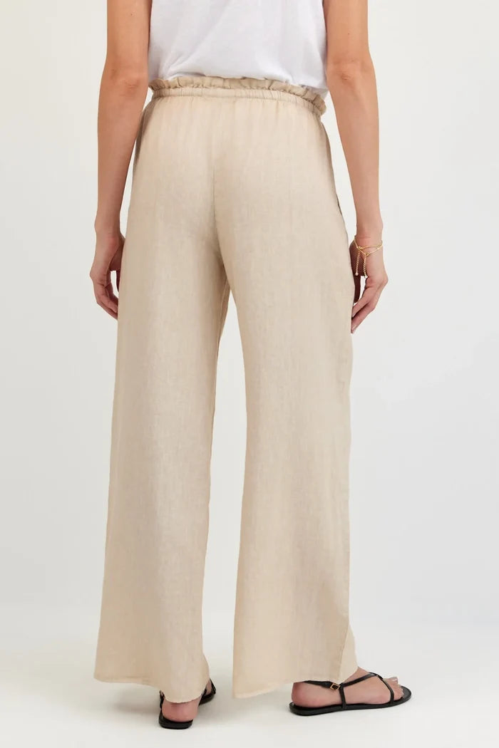 Ruffle Waist Wide Leg Pant Pants Bella Dahl
