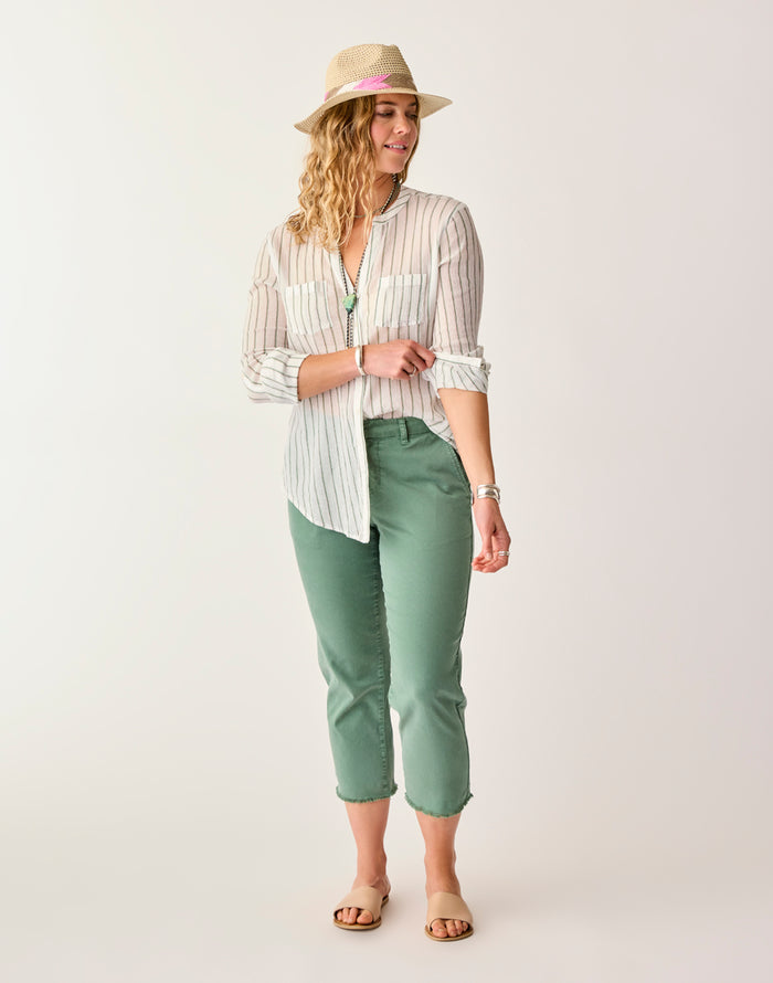 Sausalito Pant: Dark Haze - FINAL SALE