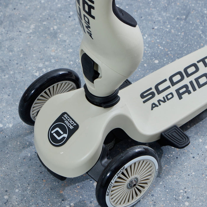 Scoot and Ride Highway Kick 1 Push & Go Scooter in Ash