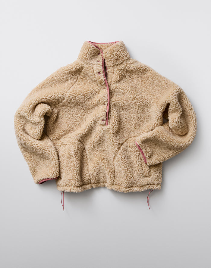 Scout Fleece Pullover: Sandstone