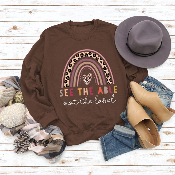 Coffee color sweater (white color picture) / S