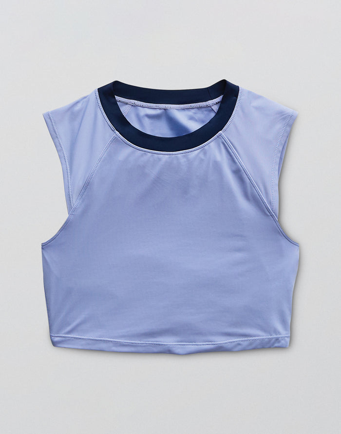 Shoreline Top: Peri w. Navy