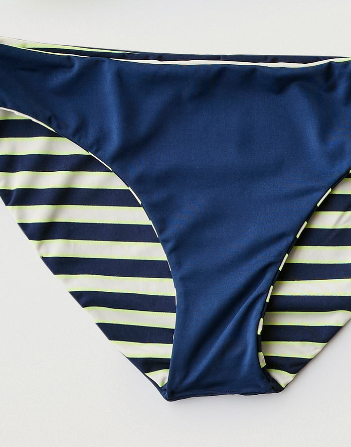 St. Barth Reversible Bottom: Marina/Navy - FINAL SALE