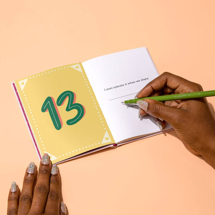 Things I Love About *US* Fill in the Love Journal