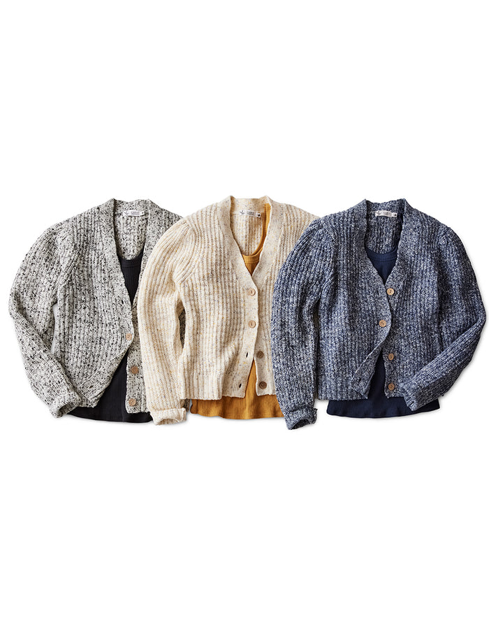 Tinsley Spacedye Sweater: Navy Multi - FINAL SALE